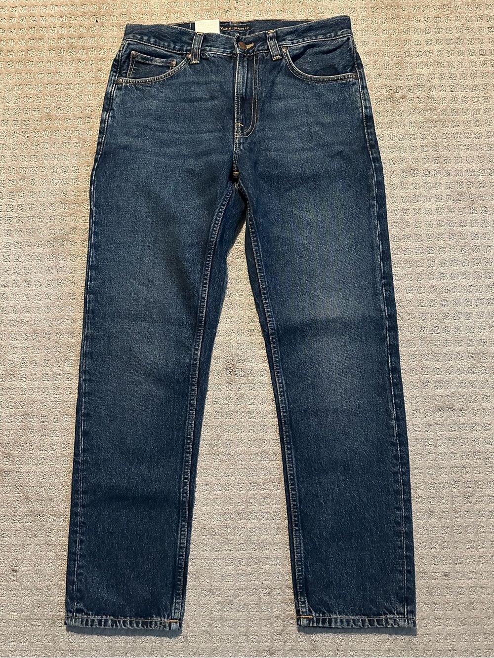 NEW Men’s Nudie Jeans Gritty Jackson Blue Soil size 31x30